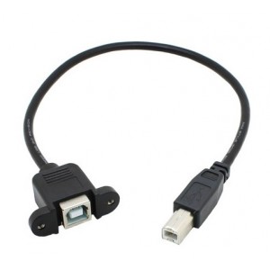 HR0293-6 30cm USB Extension cable with Socket for printing